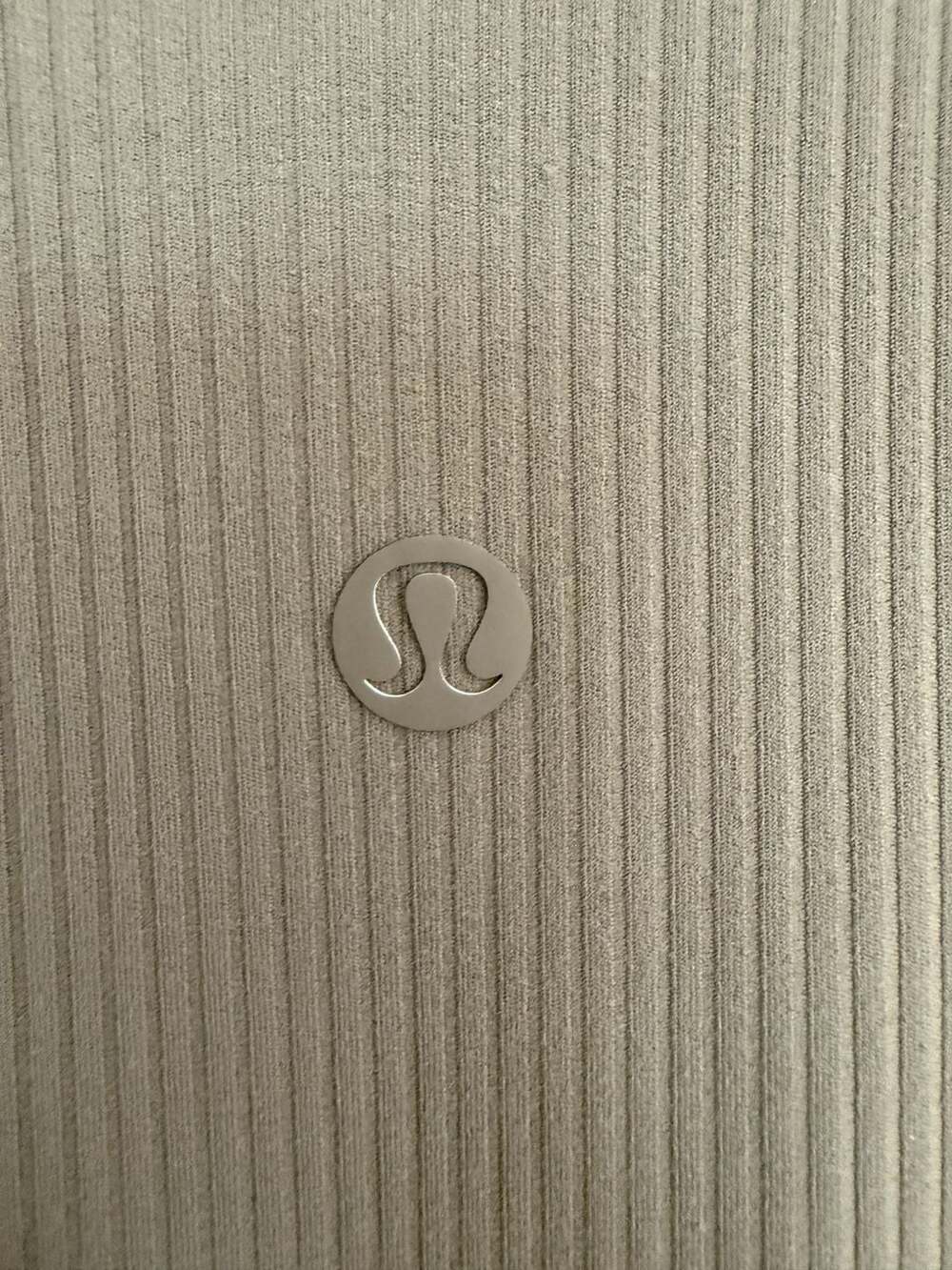 Lululemon All Aligned Ribbed Midi Dress, Taupe, XS - Picture 5 of 6
